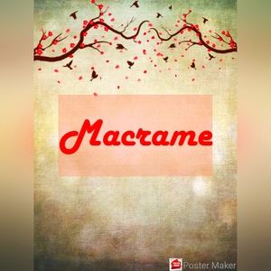 🤩Macrame items 🤩